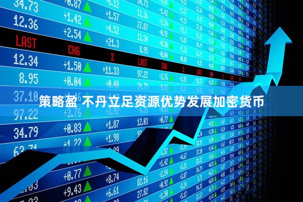 策略盈 不丹立足资源优势发展加密货币