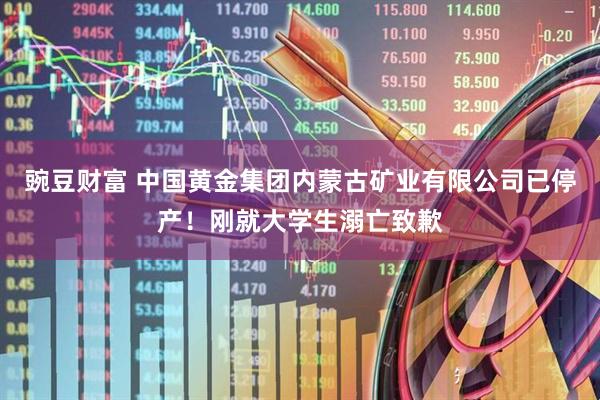 豌豆财富 中国黄金集团内蒙古矿业有限公司已停产！刚就大学生溺亡致歉